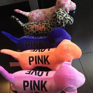 RARE set 5 VS Pink dogs